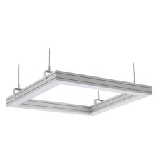 LED gaismeklis kvadrāta formas L-MS